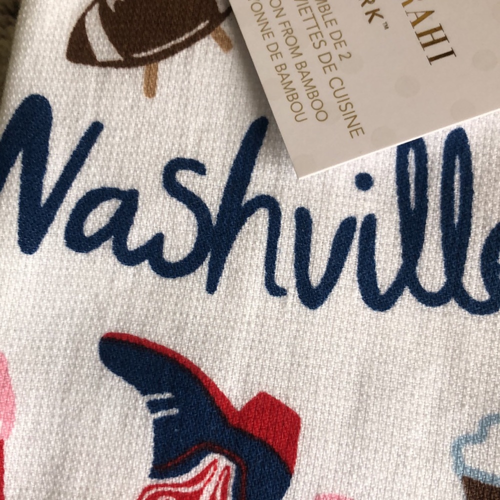 Isaac Mizrahi NASHVILLE Kitchen Towels - Picture 3 of 8